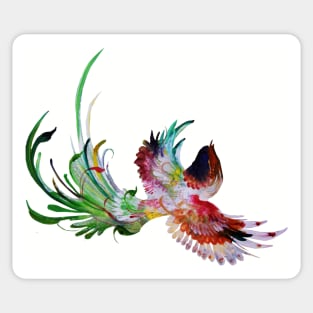 Persian Eslimi Fiction Bird Sticker